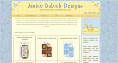 Desktop Screenshot of janinebabichdesigns.com